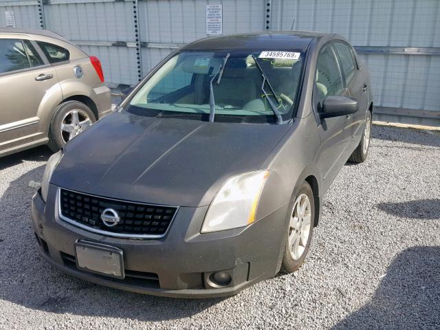 3N1AB61E28L682117 - 2008 NISSAN SENTRA 2.0 BROWN photo 2