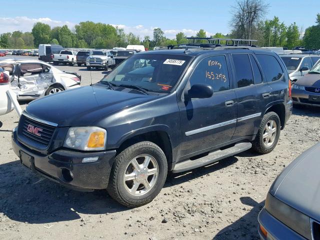 1GKDT13S382220023 - 2008 GMC ENVOY BLACK photo 2