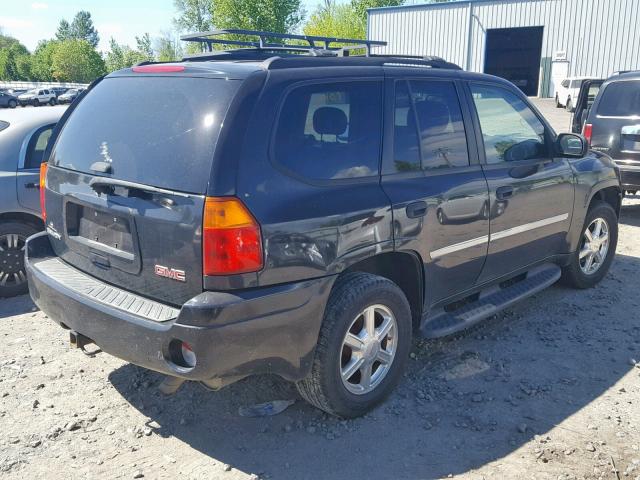 1GKDT13S382220023 - 2008 GMC ENVOY BLACK photo 4