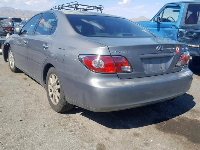 JTHBF30G330114003 - 2003 LEXUS ES 300 GREEN photo 3