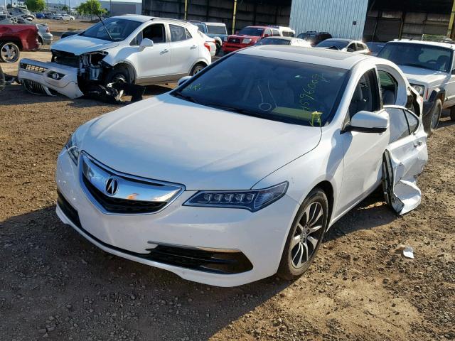 19UUB1F30GA012920 - 2016 ACURA TLX WHITE photo 2