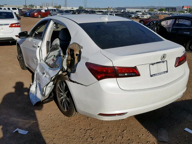 19UUB1F30GA012920 - 2016 ACURA TLX WHITE photo 3