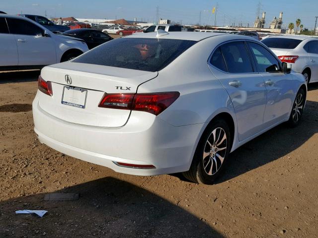 19UUB1F30GA012920 - 2016 ACURA TLX WHITE photo 4