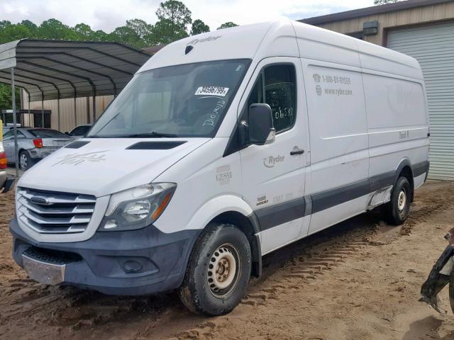 WDYPE8DC1E5908278 - 2014 FREIGHTLINER SPRINTER 2 WHITE photo 2