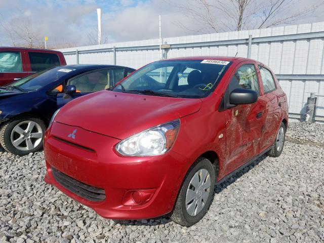 ML32A3HJ2FH037505 - 2015 MITSUBISHI MIRAGE DE  photo 2