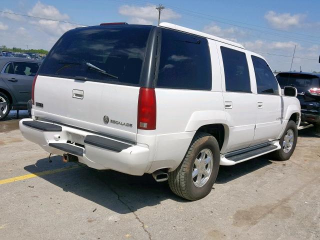 1GYEK63R5YR210091 - 2000 CADILLAC ESCALADE L WHITE photo 4