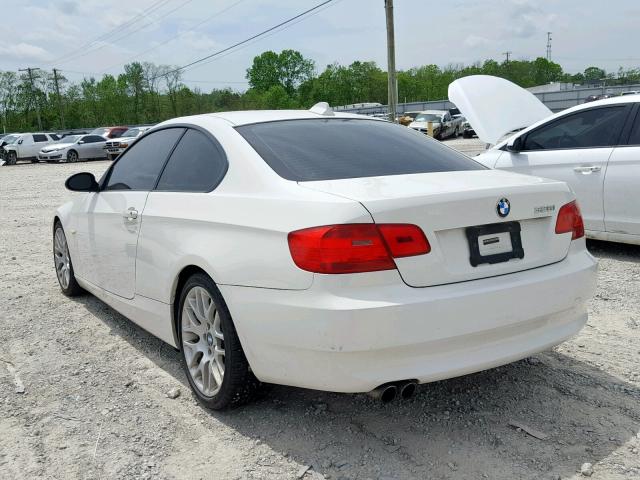 WBAWV13538P119668 - 2008 BMW 328 I SULE WHITE photo 3