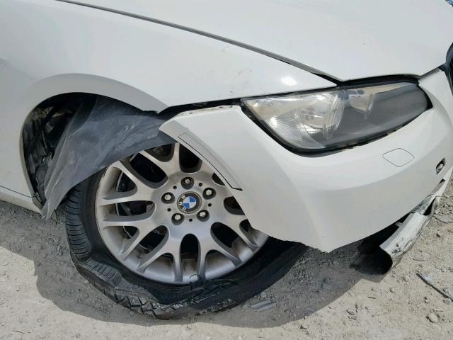 WBAWV13538P119668 - 2008 BMW 328 I SULE WHITE photo 9