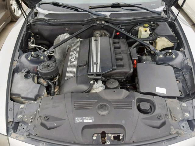 4USBT33595LS57425 - 2005 BMW Z4 2.5 GRAY photo 7
