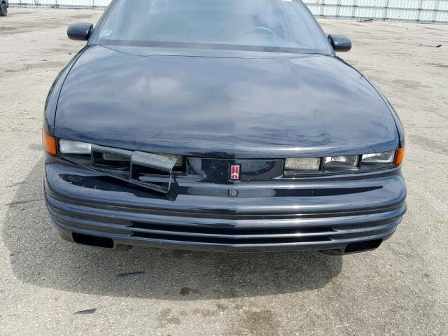 1G3WH12M3VF312360 - 1997 OLDSMOBILE CUTLASS SU BLACK photo 9