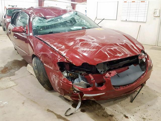 2G4WD582891104671 - 2009 BUICK LACROSSE C BURGUNDY photo 1