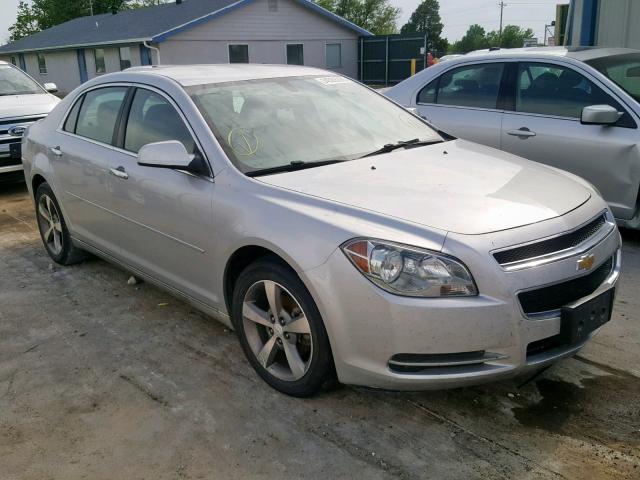 1G1ZC5E06CF143646 - 2012 CHEVROLET MALIBU 1LT SILVER photo 1