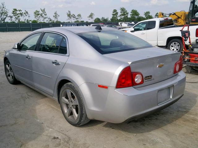 1G1ZC5E06CF143646 - 2012 CHEVROLET MALIBU 1LT SILVER photo 3