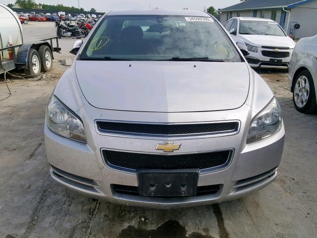 1G1ZC5E06CF143646 - 2012 CHEVROLET MALIBU 1LT SILVER photo 9