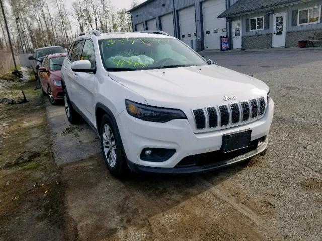 1C4PJMLB1KD177135 - 2019 JEEP CHEROKEE L WHITE photo 1