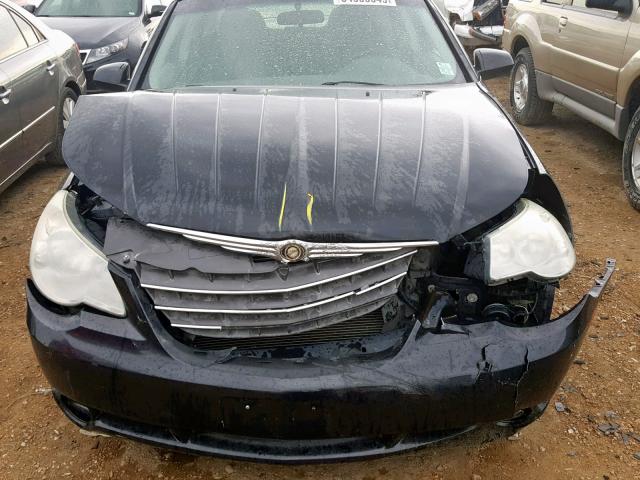 1C3LC56K67N563193 - 2007 CHRYSLER SEBRING TO BLACK photo 9