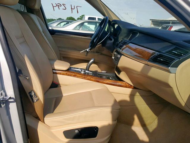 5UXFE83529L170968 - 2009 BMW X5 XDRIVE4 Gümüş fotoğraf 5