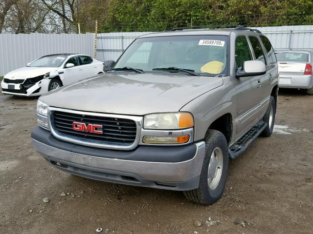 1GKEK13Z33J221482 - 2003 GMC YUKON SILVER photo 2