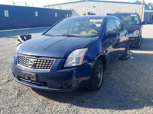 3N1AB61E57L627210 - 2007 NISSAN SENTRA 2.0 BLUE photo 2