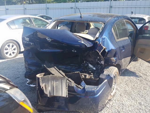 3N1AB61E57L627210 - 2007 NISSAN SENTRA 2.0 BLUE photo 9