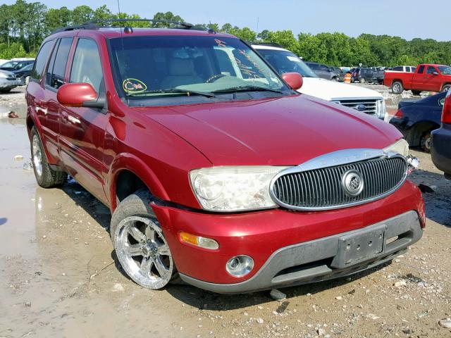 5GADS13S252123682 - 2005 BUICK RAINIER CX RED photo 1