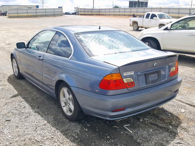 WBABM534XYJN91482 - 2000 BMW 328 CI BLUE photo 3