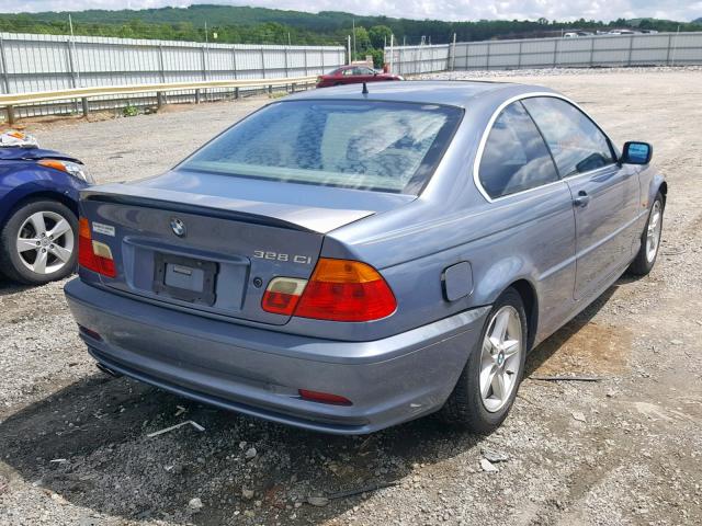 WBABM534XYJN91482 - 2000 BMW 328 CI BLUE photo 4