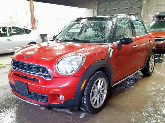 WMWZC5C52FWP46052 - 2015 MINI COOPER S C RED photo 2