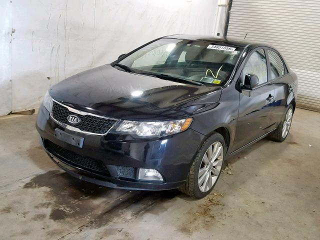 KNAFW4A39C5583892 - 2012 KIA FORTE SX BLACK photo 2