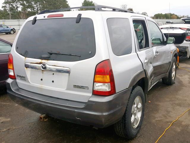 4F2CZ96143KM20487 - 2003 MAZDA TRIBUTE ES 银色 照片 4
