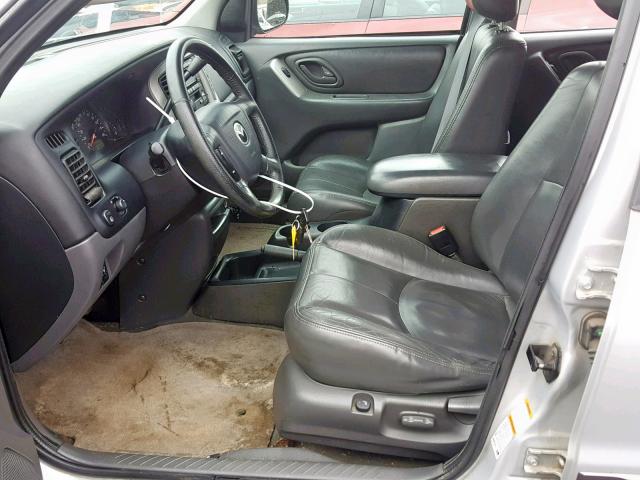 4F2CZ96143KM20487 - 2003 MAZDA TRIBUTE ES 银色 照片 5