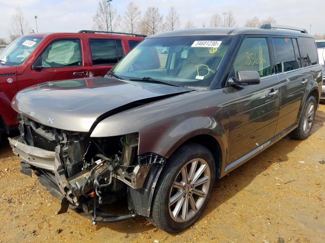 2FMGK5D89EBD41436 - 2014 FORD FLEX LIMITED  photo 2