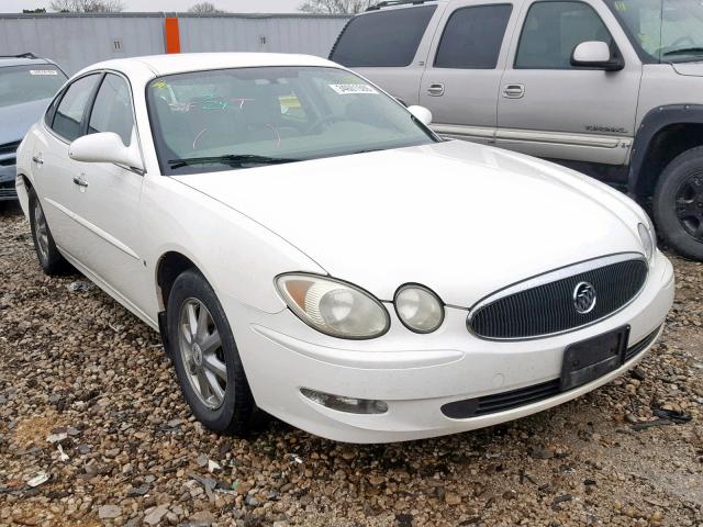 2G4WD582671193475 - 2007 BUICK LACROSSE C WHITE photo 1