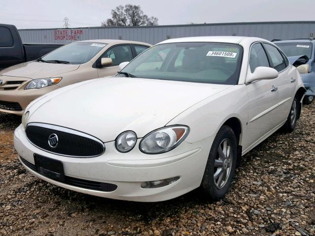 2G4WD582671193475 - 2007 BUICK LACROSSE C WHITE photo 2