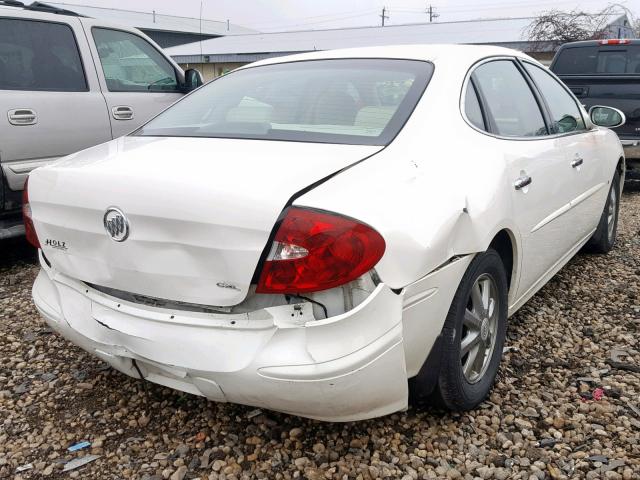 2G4WD582671193475 - 2007 BUICK LACROSSE C WHITE photo 4