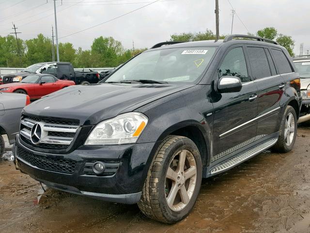 4JGBF25E19A497943 - 2009 MERCEDES-BENZ GL BLACK photo 2