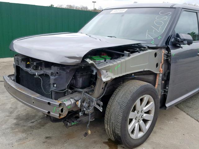 2FMDK51C79BA12851 - 2009 FORD FLEX SE SILVER photo 9