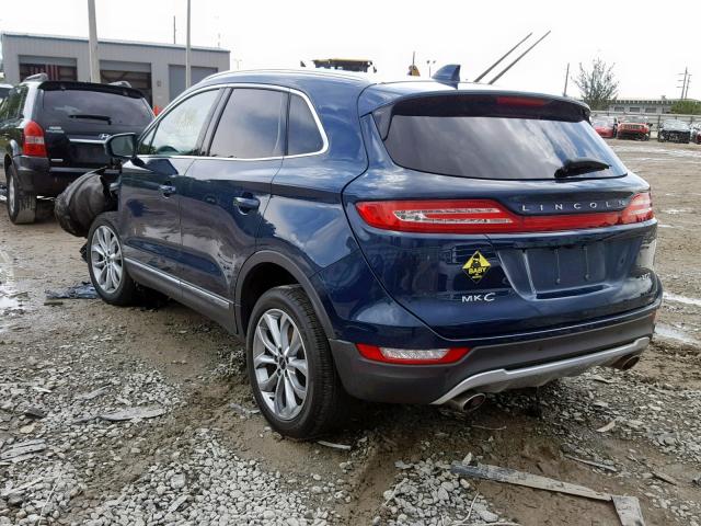 5LMCJ2C91HUL27584 - 2017 LINCOLN MKC SELECT BLUE photo 3