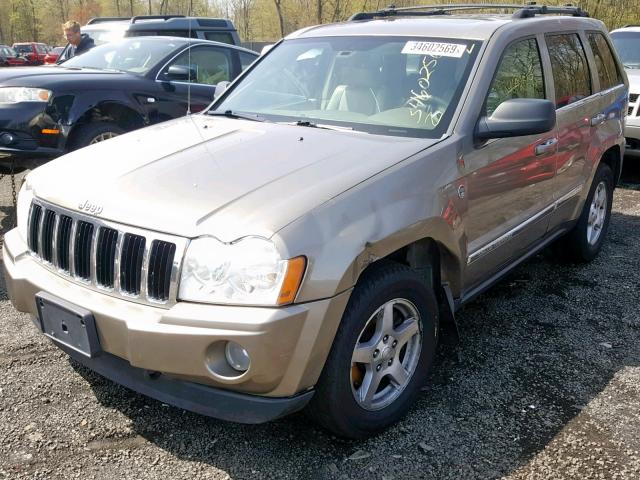 1J4HR58N75C546266 - 2005 JEEP GRAND CHER BROWN photo 2