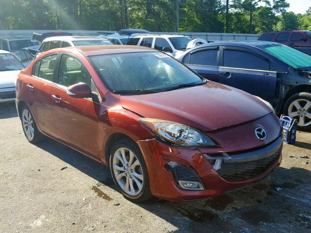 JM1BL1S58A1197154 - 2010 MAZDA 3 S RED photo 1