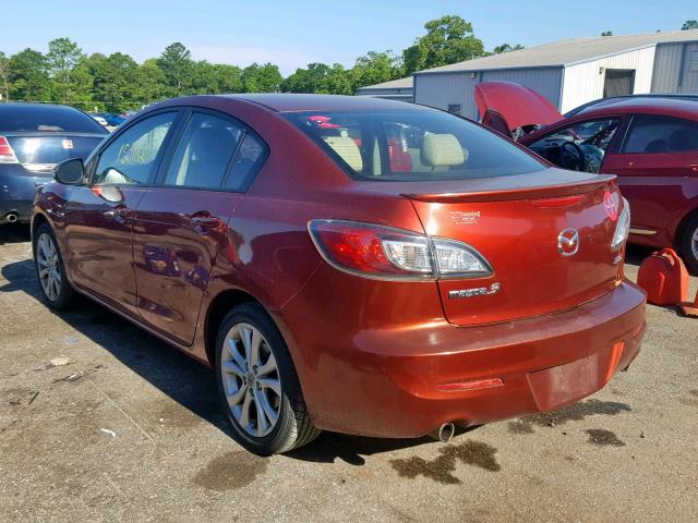 JM1BL1S58A1197154 - 2010 MAZDA 3 S RED photo 3