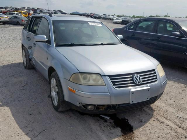 WVWYH63B33E132348 - 2003 VOLKSWAGEN PASSAT GLX BLUE photo 1