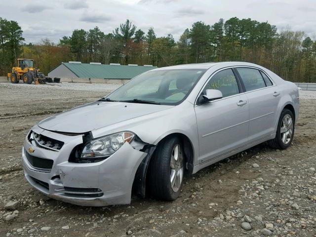 1G1ZH57B494260422 - 2009 CHEVROLET MALIBU 1LT 银色 照片 2