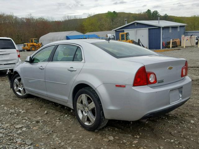 1G1ZH57B494260422 - 2009 CHEVROLET MALIBU 1LT 银色 照片 3