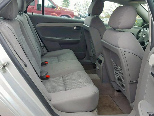 1G1ZH57B494260422 - 2009 CHEVROLET MALIBU 1LT 银色 照片 6