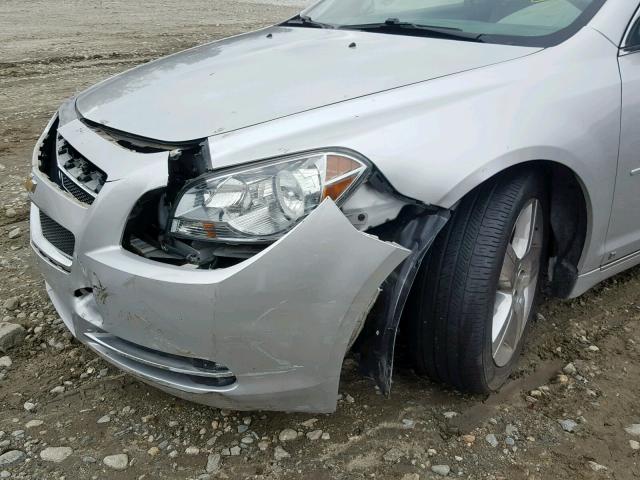 1G1ZH57B494260422 - 2009 CHEVROLET MALIBU 1LT 银色 照片 9