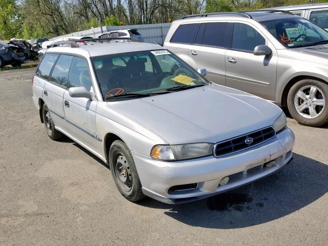 4S3BK4356W7304029 - 1998 SUBARU LEGACY L SILVER photo 1