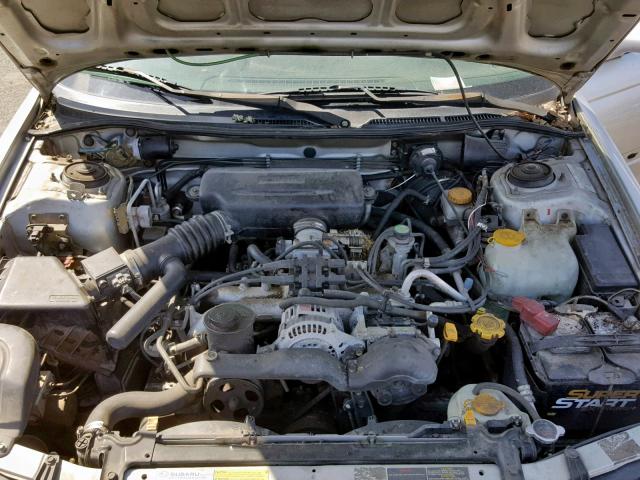 4S3BK4356W7304029 - 1998 SUBARU LEGACY L SILVER photo 7