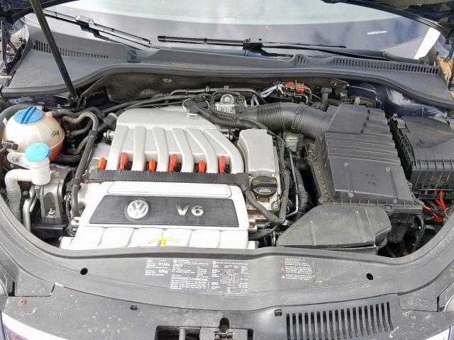 WVWDB71F57V043902 - 2007 VOLKSWAGEN EOS 3.2L S BLUE photo 7