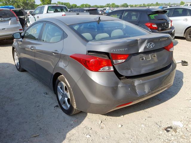 5NPDH4AE7DH454895 - 2013 HYUNDAI ELANTRA GLS  photo 3